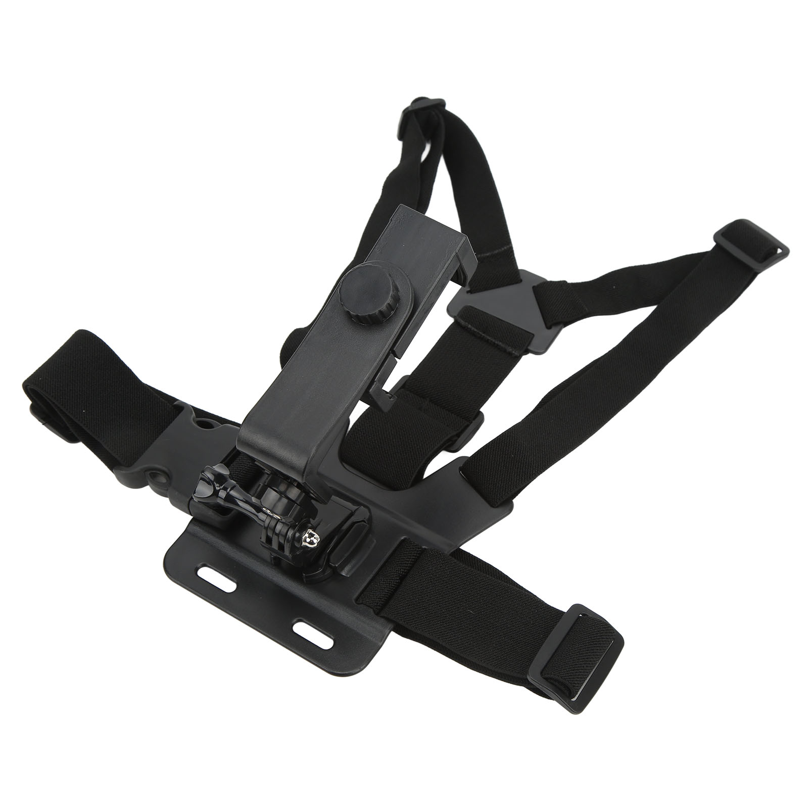 Chest Mount Harness Strap, Quick Release Adjustable Detachable Stand Mobile Phone Chest Strap With Phone Holder For Outdoor Cycling