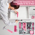thumbnail image 4 of SUTENGDA 18/19/20Pcs Household Tool Set Portable Household Basic Hand Tool Set Multi-functional Home Tool Kit with Pliers Hammers Wrench and Screwdrivers for DIY Building Home Maintenance, 4 of 10