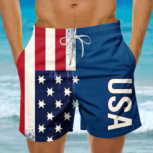 Weiqiqre Athletic Shorts for Men Swim Trunks Quick Dry Board Shorts Bathing Suit with Mesh Lining