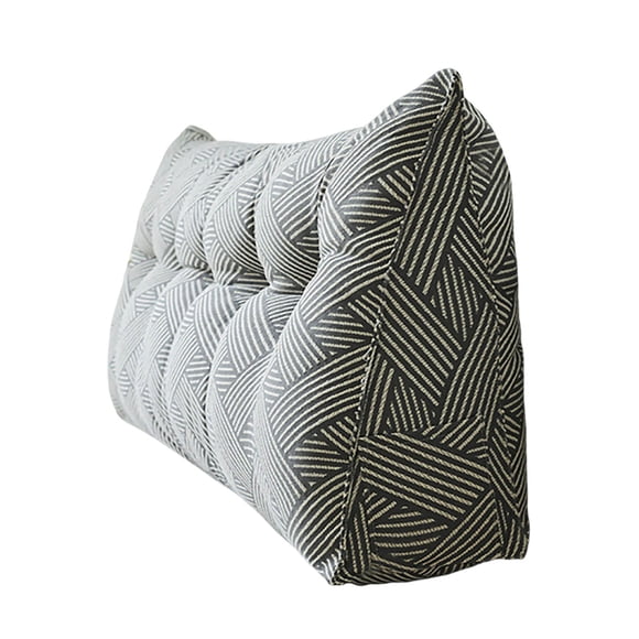Hearth & Gear Dorm Triangular Headboard Bolster Pillow White Headboard Twin Body Pillow Large Pillow Headboard Back Pillow For Sitting In Bed 80cm Sofa Cushion Stuffing Cushion 18x18 Cushion Pressure