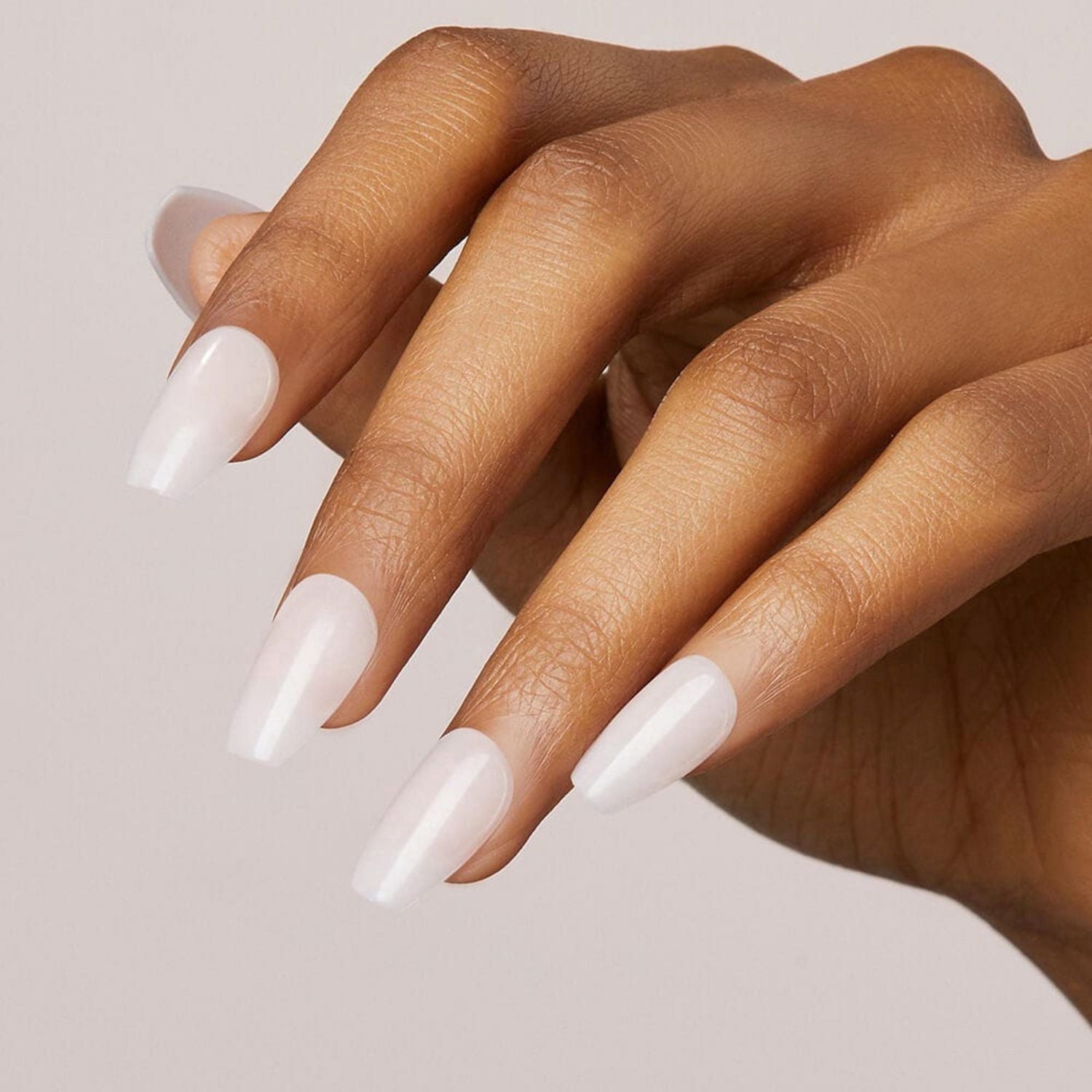 KISS ImPRESS Couleur - Ongles Artificiels, Forme Cercueil Moyen