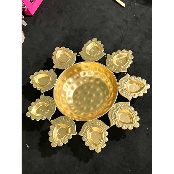 Handcrafted Diya Uruli for Indian Home Decor, Diwali, and Festivities