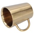 thumbnail image 4 of 340ml Tasse à Café en Acier Inoxydable 304 Tasse à Café avec Poignée Double Paroi DrinkwareGold, 4 of 7