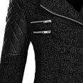 thumbnail image 3 of LSLJS Manteau Ajusté Chaud pour Femmes, Manteau Épais, Manteau d'Hiver, Manteau à Capuche avec Fermeture Éclair, 3 of 4