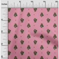 thumbnail image 1 of oneOone Georgette Viscose Fabric Diamond & Paisley Block Print Fabric BTY 42 Inch Wide, 1 of 4