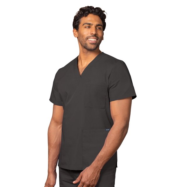 Adar Universal Unisex Scrubs - V-Neck Tunic Scrub Top