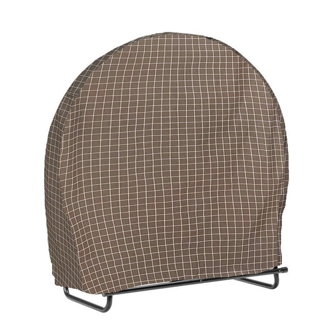 fashionhome Firewood Log Rack Cover Firewood Log Hoop Cover Weather-Resistant Cover for Home