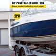 thumbnail image 2 of VEVOR Boat Trailer Guide-on 60" Trailer Post Guide on w/ 2PCS PVC Tube Cover, 2 of 9