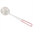 thumbnail image 5 of serony Stainless Steel Strainers Oval Hand Type Silicone Handle Anti-slip Washable Reusable Storaging Hook Colander Kitchen Sifters, 5 of 5