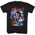 thumbnail image 1 of Evil Dead Collage Drawing Black Adult T-Shirt, 1 of 2