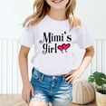 thumbnail image 2 of PMVFHDE Hauts Décontractés pour Fille Robe T-Shirt pour Filles T-Shirts Chemises pour Fille Grande Taille T-Shirts Mignons pour Fille T-Shirt Graphique Mignon pour Fille Col Rond Manches Courtes T-Shirt d'Été Décontracté Blanc, 3-4 Ans, 2 of 5