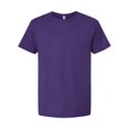 thumbnail image 1 of Jerzees T-Shirt Col Rond pour Hommes, Mélange Premium, Filé à l'Anneau, 2TG, Violet Profond, 1 of 1