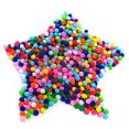 thumbnail image 2 of 1000PCS 0.39'' Pom Pom Ball Mini Decorative DIY Craft Ball Craft Pom Pom, 2 of 8