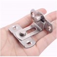 thumbnail image 4 of ORUYROP 90 Degree Locking Privacy Lock Sliding barn Door Latch Right Angle Door Clasp cam Lock (4 inches*2), 4 of 5