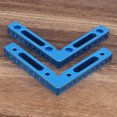 thumbnail image 3 of LAFGUR 2Pcs/Set Aluminum Alloy Carpenter 90 Degree Right Angle Positioner Clamps Woo XX, 3 of 8