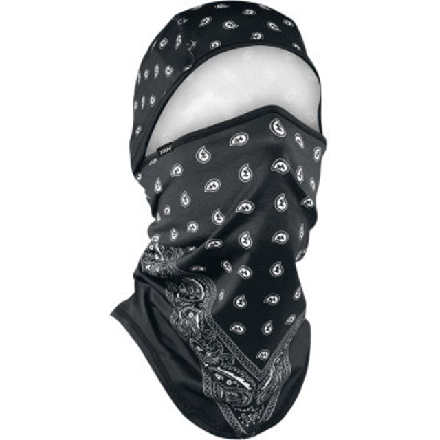 Zan Headgear Cagoule Convertible SportFlex pour Tête Polyester Élasthanne Taille Unique