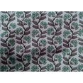 thumbnail image 4 of oneOone Cotton Poplin Fabric Leaves & Floral Block Print Fabric BTY 56 Inch Wide, 4 of 4