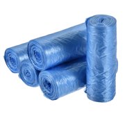Uxcell Small Trash Bags Garbage Waste Basket Liners for Kitchen Office Bathroom Blue