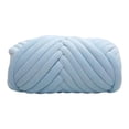 thumbnail image 2 of fastboy Chunky Yarn Knitting Arm Knit Soft Yarn 250G for DIY Rug Making Sweaters Light Blue, 2 of 9