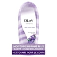 thumbnail image 2 of Olay Moisture Ribbons Plus Shea + Lavender Oil Body Wash, 2 of 10