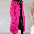thumbnail image 2 of Women‘s Long Large Classic Cardigans Cable Knit Hood Sweater Oversized Button Duster Coat with Pocket 2024, 2 of 5