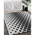 thumbnail image 3 of Ahgly Company Tapis d'Intérieur Lavable à la Machine, Carré, Transitionnel, Gris Brun, Tapis de Zone, 7 Pieds Carré, 3 of 7
