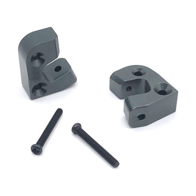 Maoww 2 Pieces RC Car Main Beam Fixing Parts Model Vehicles Beams Mount Automotive Toy Modified Accessory Spare Parts Black