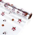thumbnail image 1 of STOBOK Cellophane Wrap 2.5 Mil Thickness Cellophane Wrap Roll Santa Claus Pattern Design Cellophane Bags to Wrap Gift Baskets Arts & Crafts (3000x40cm), 1 of 8