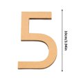 thumbnail image 1 of Tumotour 7CM Acrylic Number Plates For Elegant And Stylish Decor, 1 of 3