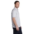thumbnail image 2 of Hanes Cotton-Blend Men`s Jersey Polo, S, Ash, 2 of 2
