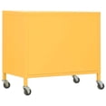 thumbnail image 3 of vidaXL Storage Cabinet Mustard Yellow 60x35x56 cm Steel, 3 of 5