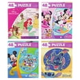 thumbnail image 1 of Disney 4 48-Piece Jigsaw Puzzles Bundle, for Ages 3 and up, 1 of 6