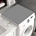 thumbnail image 4 of Absorbent Refrigerator Mat | Solid Color Diatomaceous Dryer Protector | Waterproof Soilproof Washer Cover | Modern PVC Rubber | 15.74x11.81in | Multi-Purpose Appliance Pad, 4 of 6