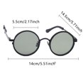 thumbnail image 3 of Lunettes de Soleil Rondes Polarisées à Teinte Réglable 2026 avec ND9, Lunettes de Soleil à Réglage Continu pour Hommes, 1 à 9 Vitesses, Lunettes de Plage, Lunettes avec Lentille Ajustable, Incassables, 3 of 9