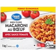 thumbnail image 2 of Great Value Hearty & Wholesome Macaroni & Beef with Tomato Sauce, 1 kg, 2 of 5