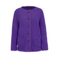 thumbnail image 3 of Winter Clearance Cardigan Sweaters for Women Long Sleeve Loose Coat Cardigan Solid Color Sweater, 3 of 8