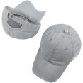 thumbnail image 2 of Glamorstar Classic Unisex Baseball Cap Adjustable Washed Dyed Cotton Ball Hat, 2 of 5