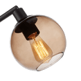 thumbnail image 4 of Bouclair Black 2-Head Glass Floor Lamp, 4 of 4