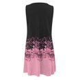 thumbnail image 5 of Ketyyh-chn99 Robes d'Été pour Femmes Décontractées Robe de Plage Robe de Plage Automne Décontractée Ample Mini-Robe Rose Vif,TG, 5 of 5