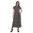 thumbnail image 1 of Moomaya Kurta Imprimé Tunique à Fente avant Hauts Femmes Tenue d'Été Kurti pour Dames, 1 of 5