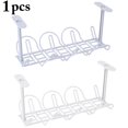 thumbnail image 2 of Coofit Cable Management under the Table Cable Rack Cable Organizer for Office Home, 2 of 10