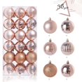 thumbnail image 2 of 36 Pcs Christmas Tree Decorations Christmas Tree Ornaments Christmas Tree Pendant Christmas Ornaments Set Christmas Ball Ornaments Christmas Decorations for Tree 1.18inch, 2 of 7