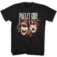 thumbnail image 1 of Motley Crue Drama Masks Black Adult T-Shirt 2Xlt, 1 of 2