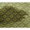 thumbnail image 4 of oneOone Viscose Chiffon Fabric Ethnic Geometric Flame Stitch_Printed Craft Fabric BTY 42 Inch Wide, 4 of 4