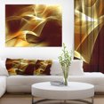 thumbnail image 1 of Design Fractal Abstrait Jaune Pâle - Grande Oeuvre d'Art Abstraite sur Toile, 1 of 4