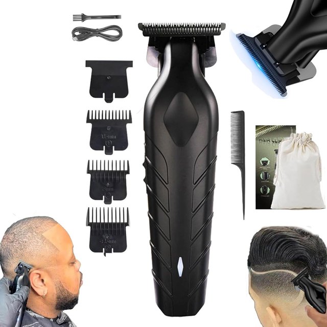 LPSSTORE Tondeuse à Cheveux Sans Fil Rechargeable pour Hommes, Découpe Rapide, Instantanément