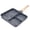Grey, variant on Cooking Utensil Divided Saute Pan for Everyday Kitchen Use And Versatile Nonstick Pan for Breakfast Frying Griddling Indoor Outdoor Cooking