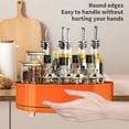 thumbnail image 4 of TIMIFIS Seasoning Packet Tray 360 Degree Rotating Storage Tray Cosmetics Perfume and Condiment Bag Organizer Large Capacity Cosmetics Desktop Storage Tray Kitchen Essentials, 4 of 6