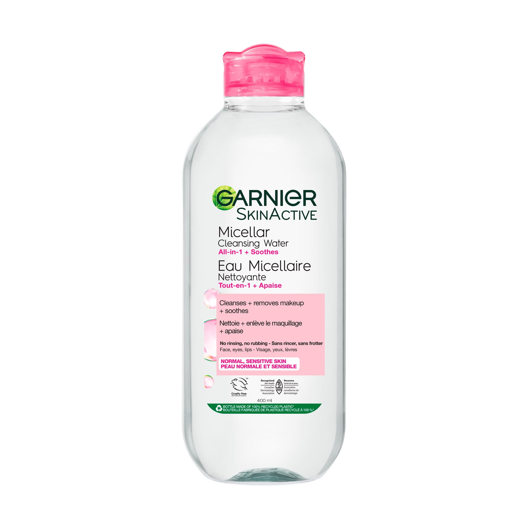 Garnier Eau Micellaire Tout-en-1 Peaux Sensibles, 400 mL