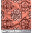 thumbnail image 1 of Soimoi Rayon Fabric Floral Mandala Decor Fabric Printed Yard 56 Inch Wide, 1 of 3